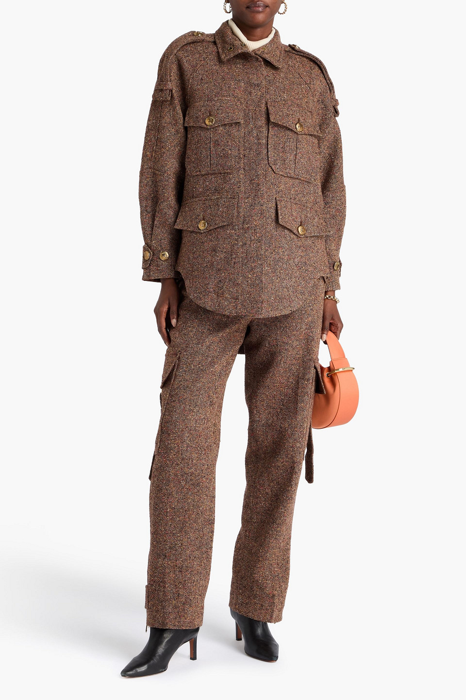  Zimmermann - Tweed Jacket - Brown - S 