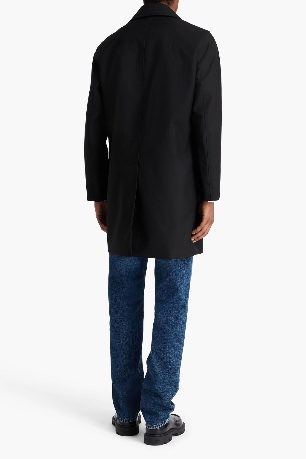 SANDRO Twill coat