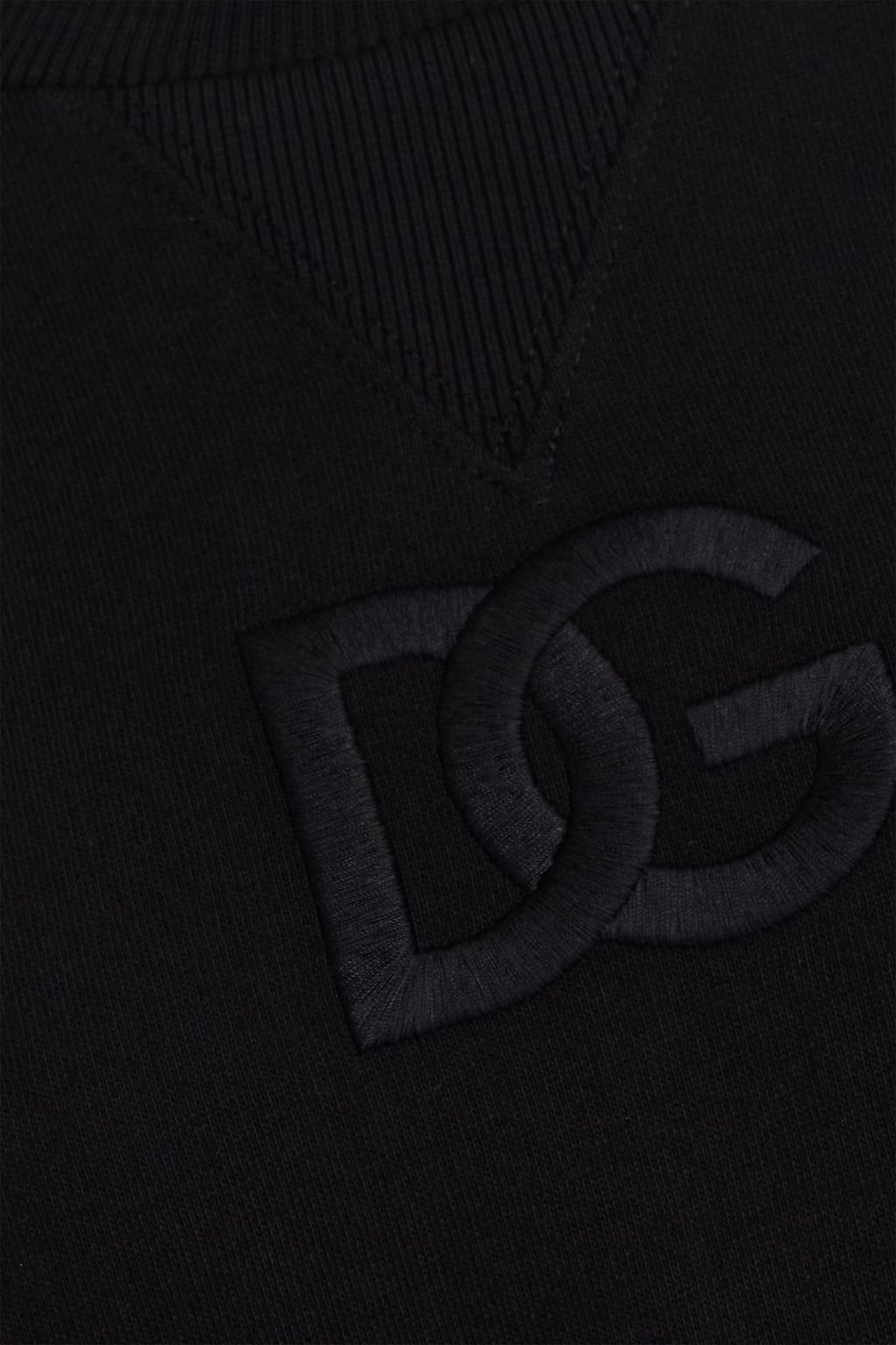 DOLCE&GABBANA French cotton-terry sweatshirt