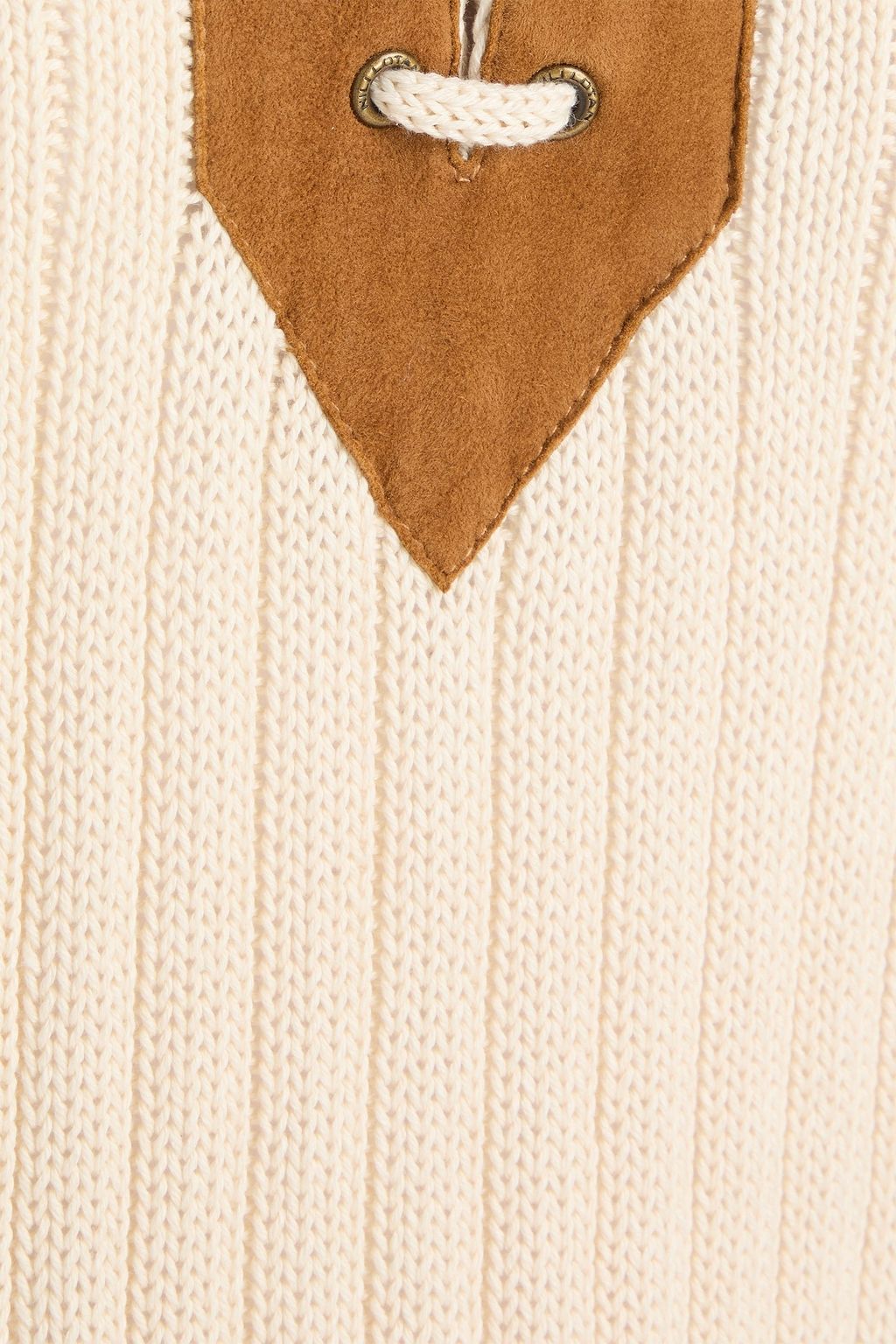 NILI LOTAN Pullover „Juana“ aus Rippstrick mit Schnürung