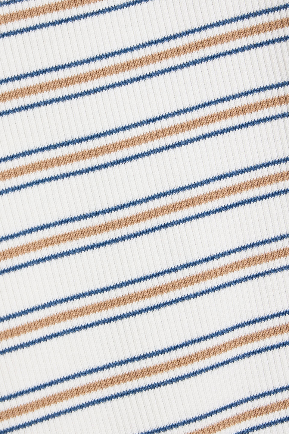 Veronica Beard Delano Striped Cotton-blend Top In White