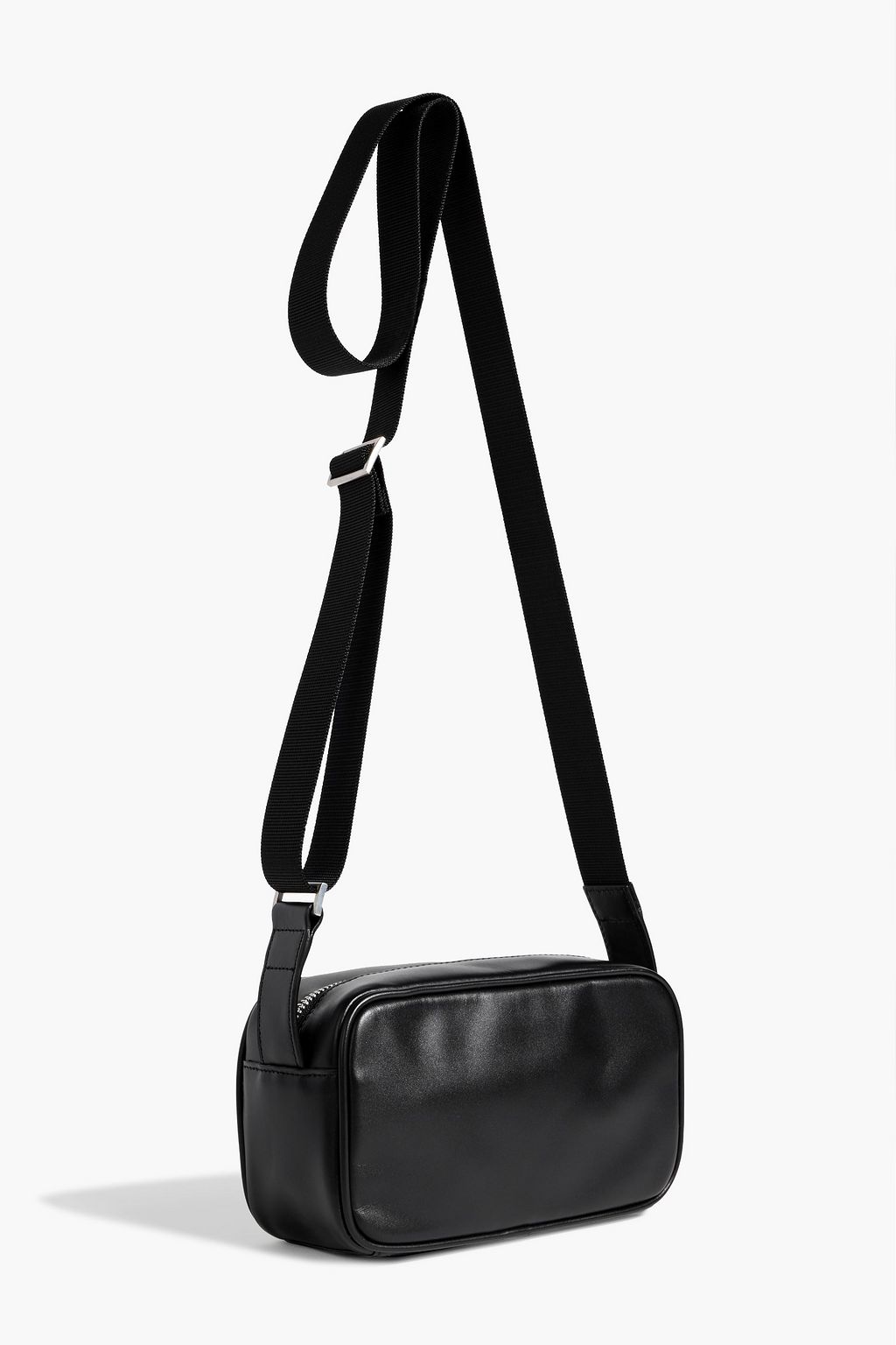 SANDRO Leather messenger bag