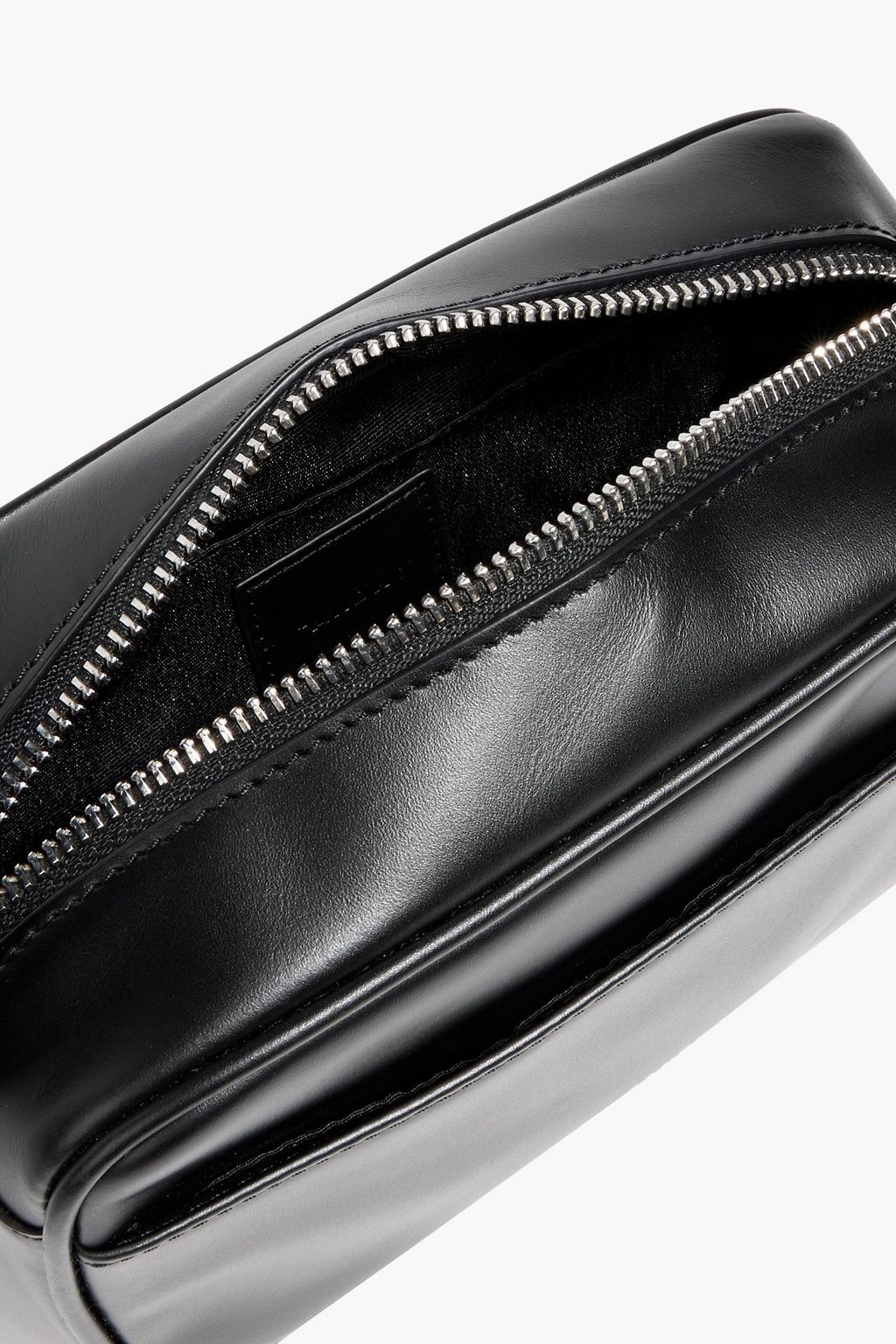 SANDRO Leather messenger bag