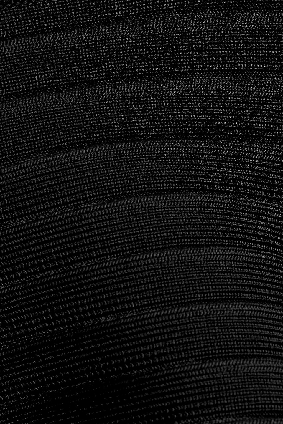 Herve Leger Elizabeth Bandage And Stretch-jersey Mini Dress In Black