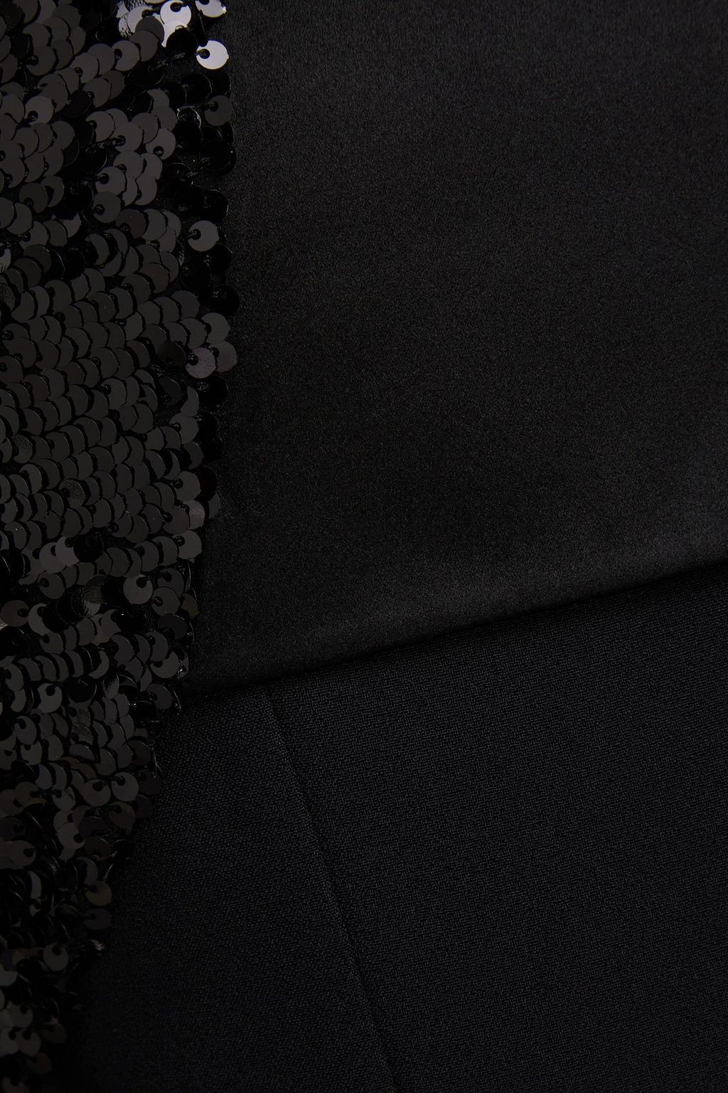 SAFIYAA Liza sequin-embellished crepe gown