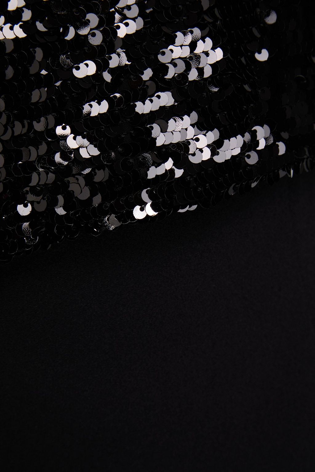 SAFIYAA Dominica sequin-embellished crepe midi dress