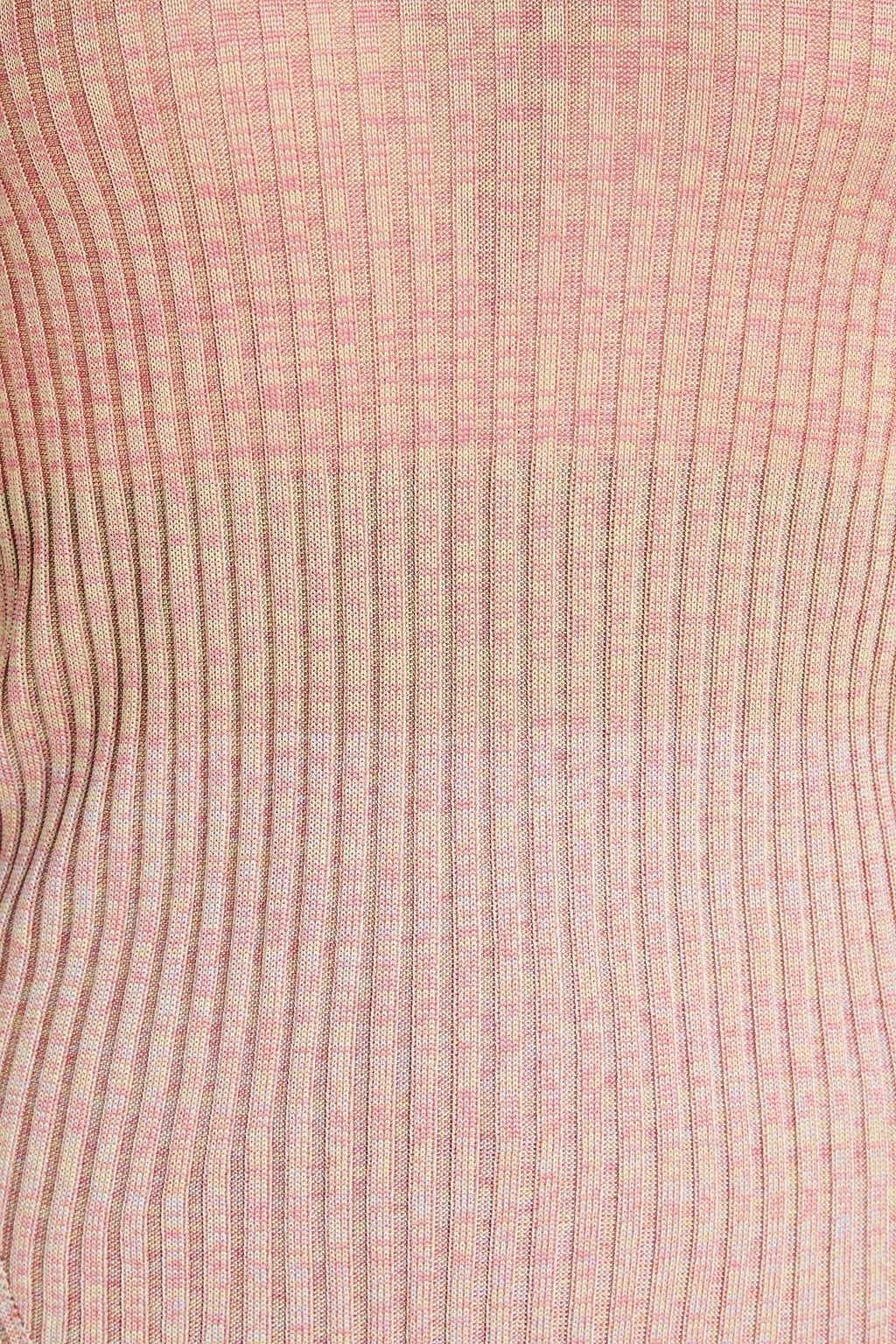 ZIMMERMANN Ribbed-knit top