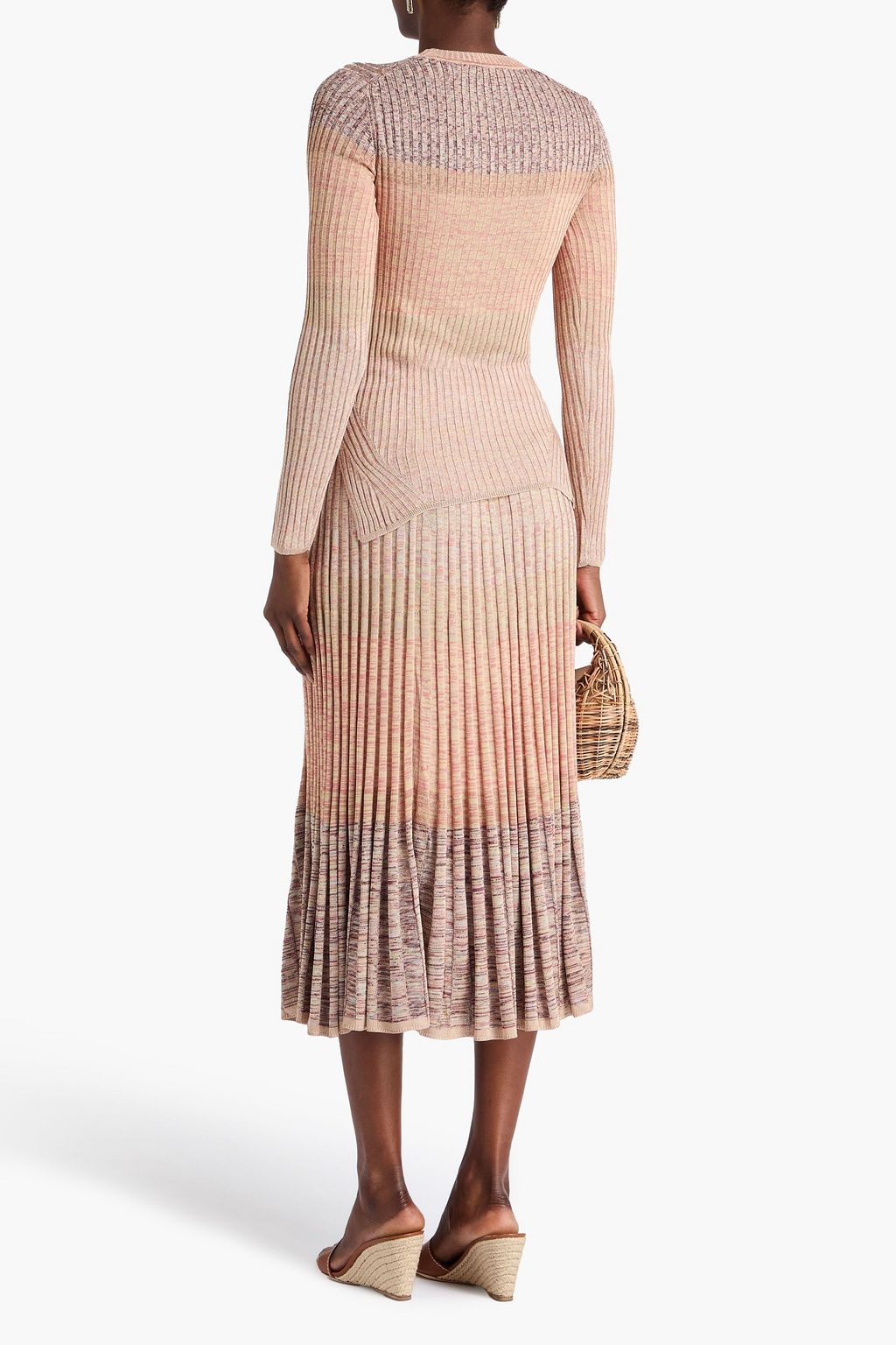 ZIMMERMANN Ribbed-knit top