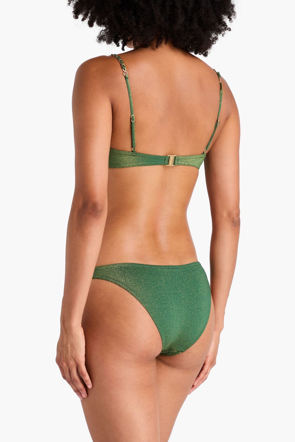 ZIMMERMANN بيكيني مزين بسلسلة بلون معدني