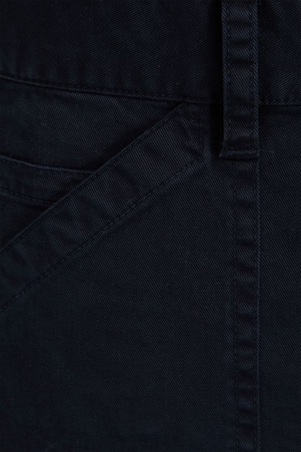 NILI LOTAN Tibault cotton-twill straight-leg pants