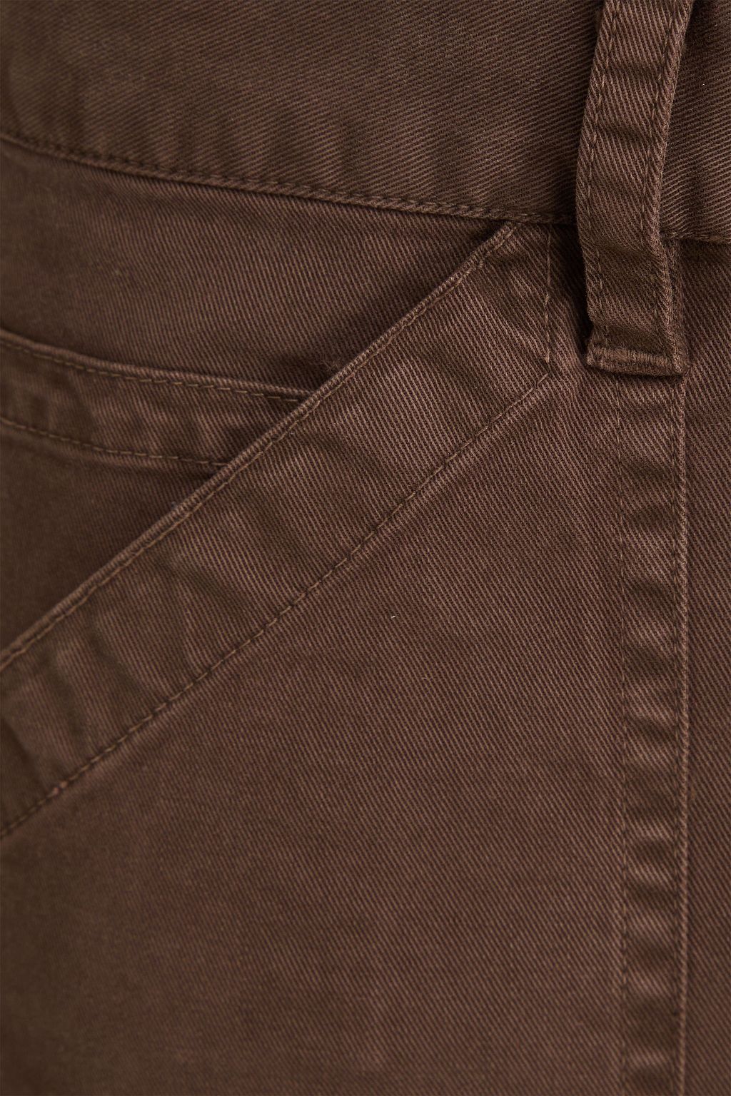 NILI LOTAN Tibault cotton-twill straight-leg pants