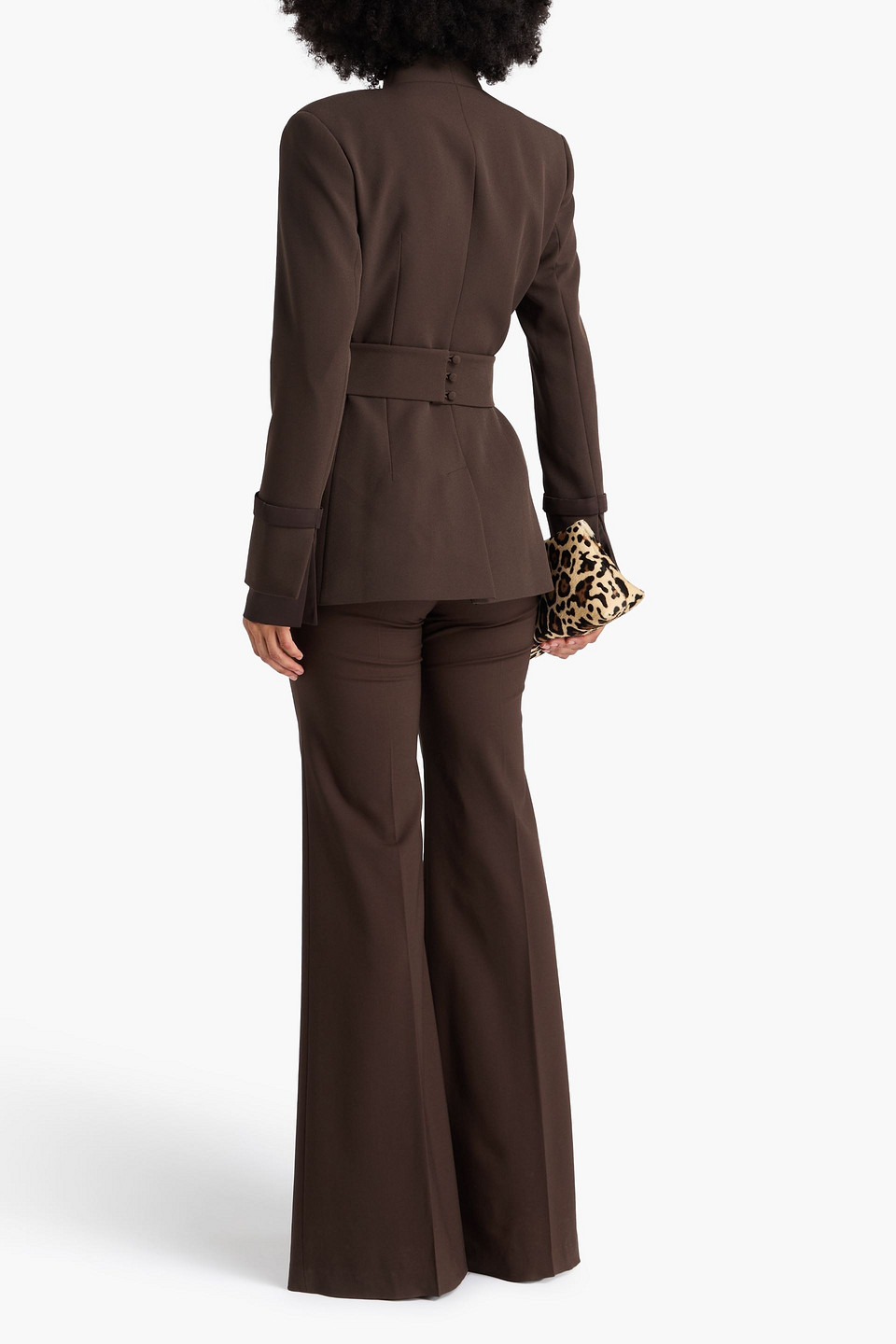  Safiyaa - Crepe Blazer - Brown - Fr 44 
