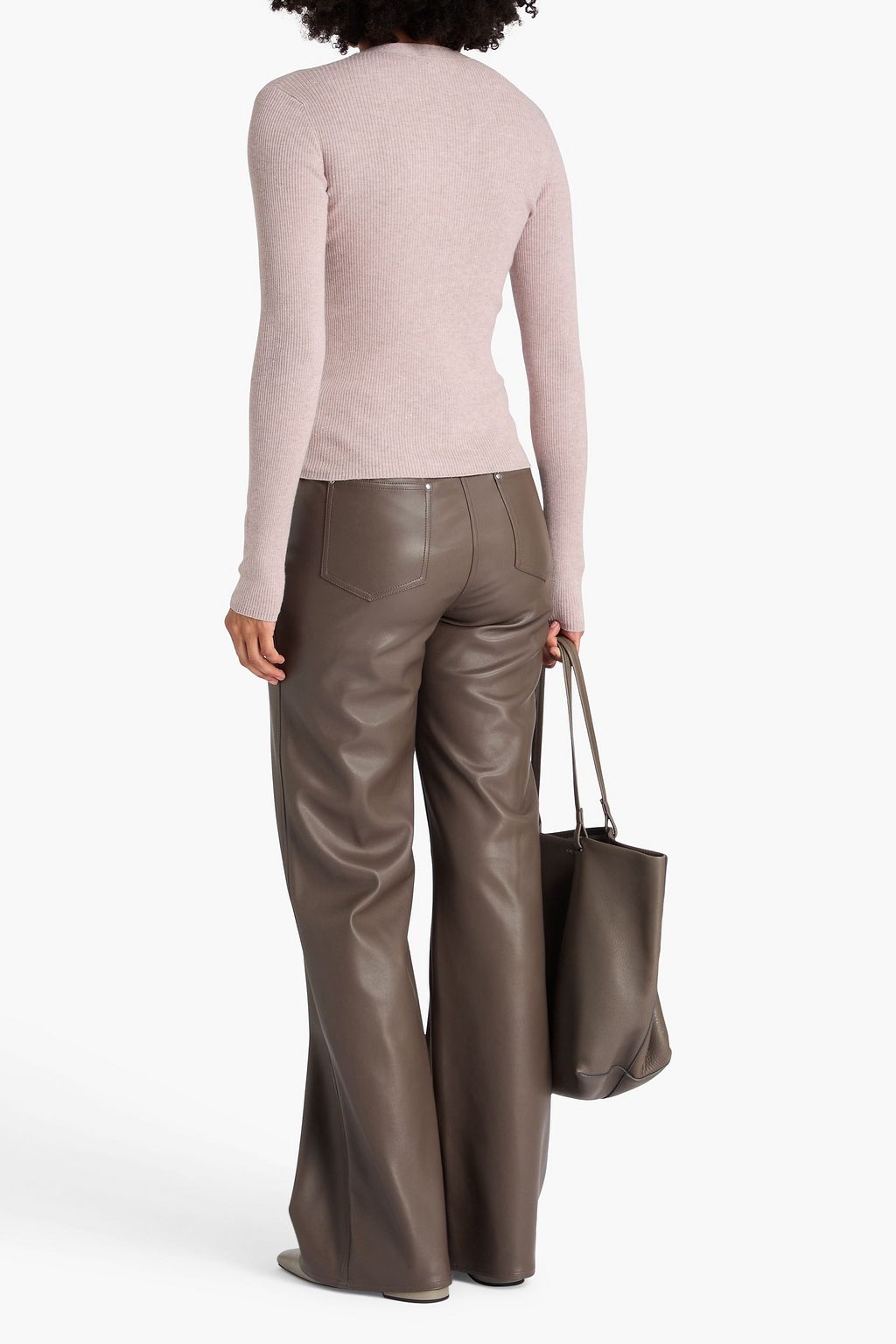 BRUNELLO CUCINELLI Cardigan aus Rippstrick in Metallic-Optik