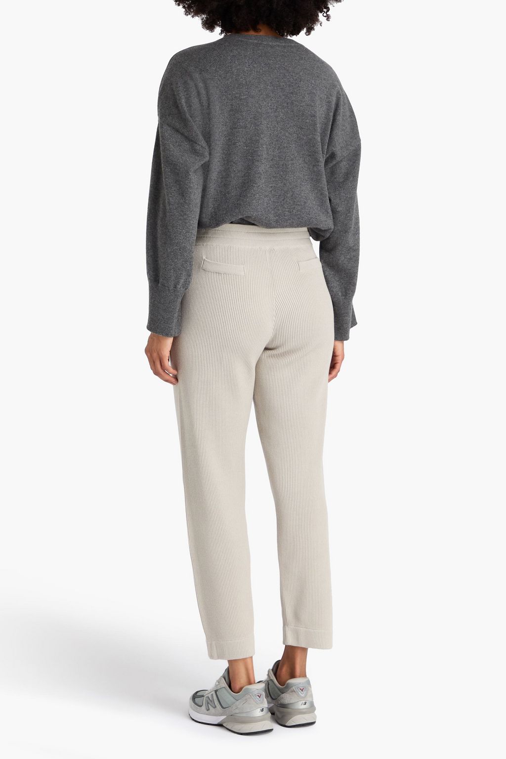BRUNELLO CUCINELLI Bead-embellished cashmere sweater