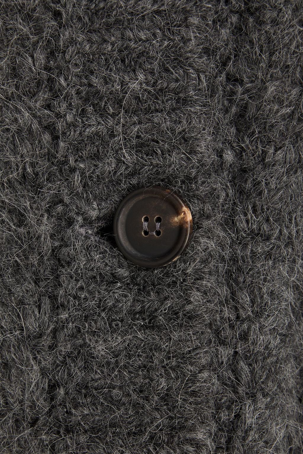 BRUNELLO CUCINELLI Pullover aus einer Alpakamischung mit Kapuze und Zopfstrickmuster