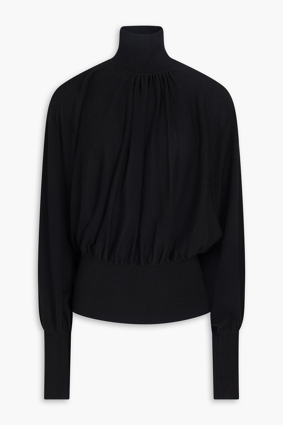 Zimmermann Wool Turtleneck Sweater In Black