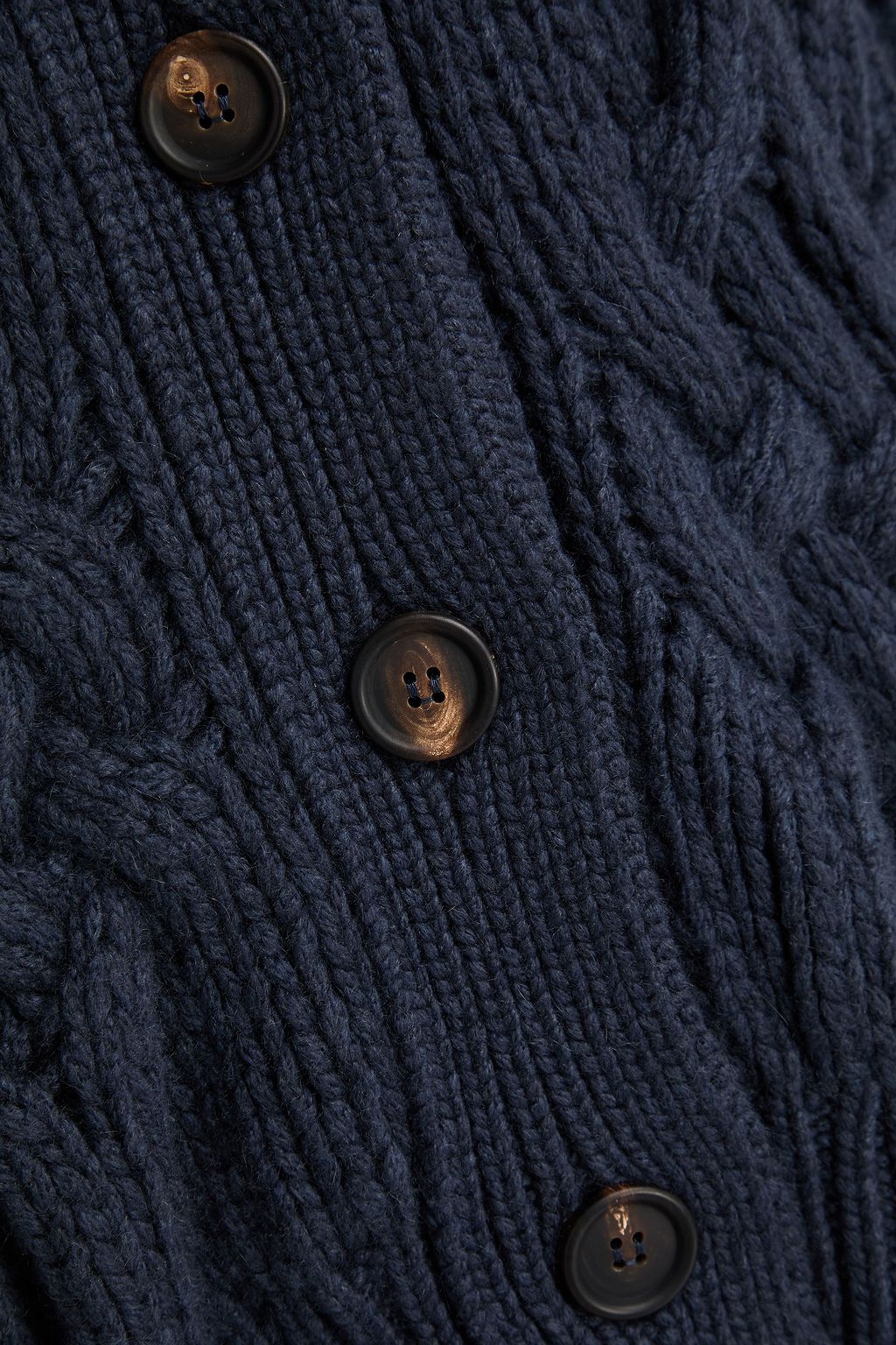 BRUNELLO CUCINELLI Cable-knit cashmere cardigan