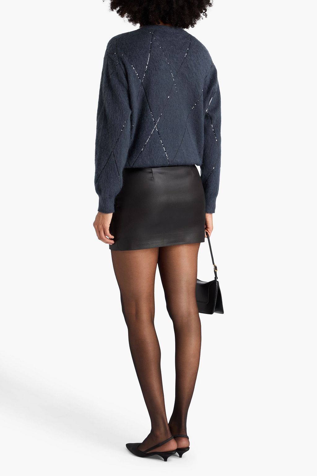 BRUNELLO CUCINELLI Strickpullover mit Pailletten