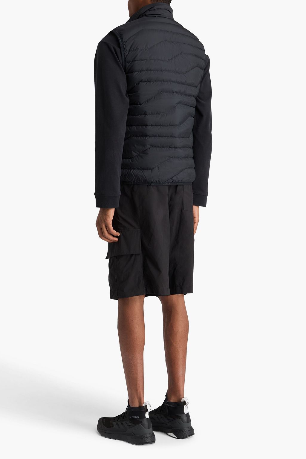 J. LINDEBERG Cliff quilted shell down vest