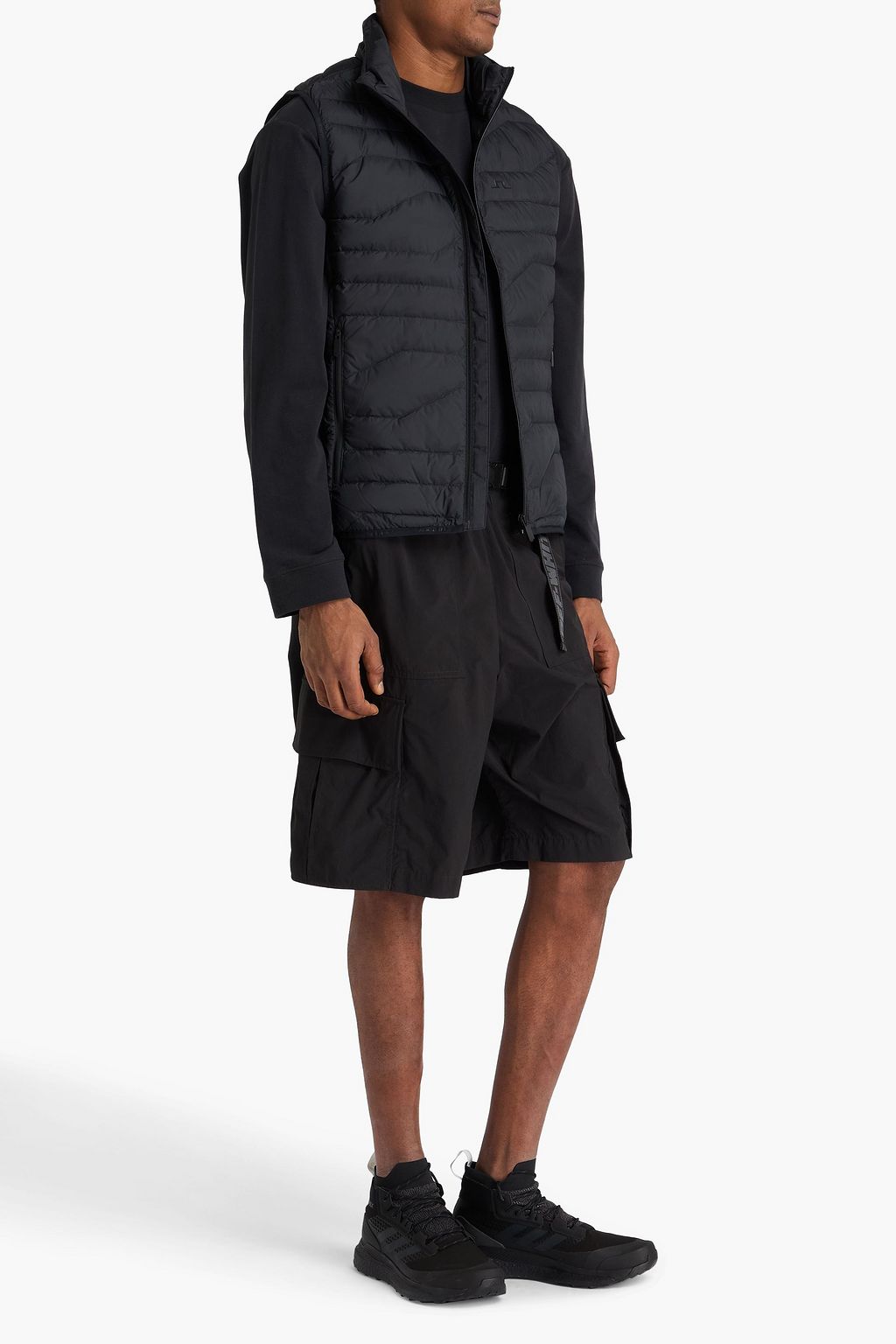 J. LINDEBERG Cliff quilted shell down vest