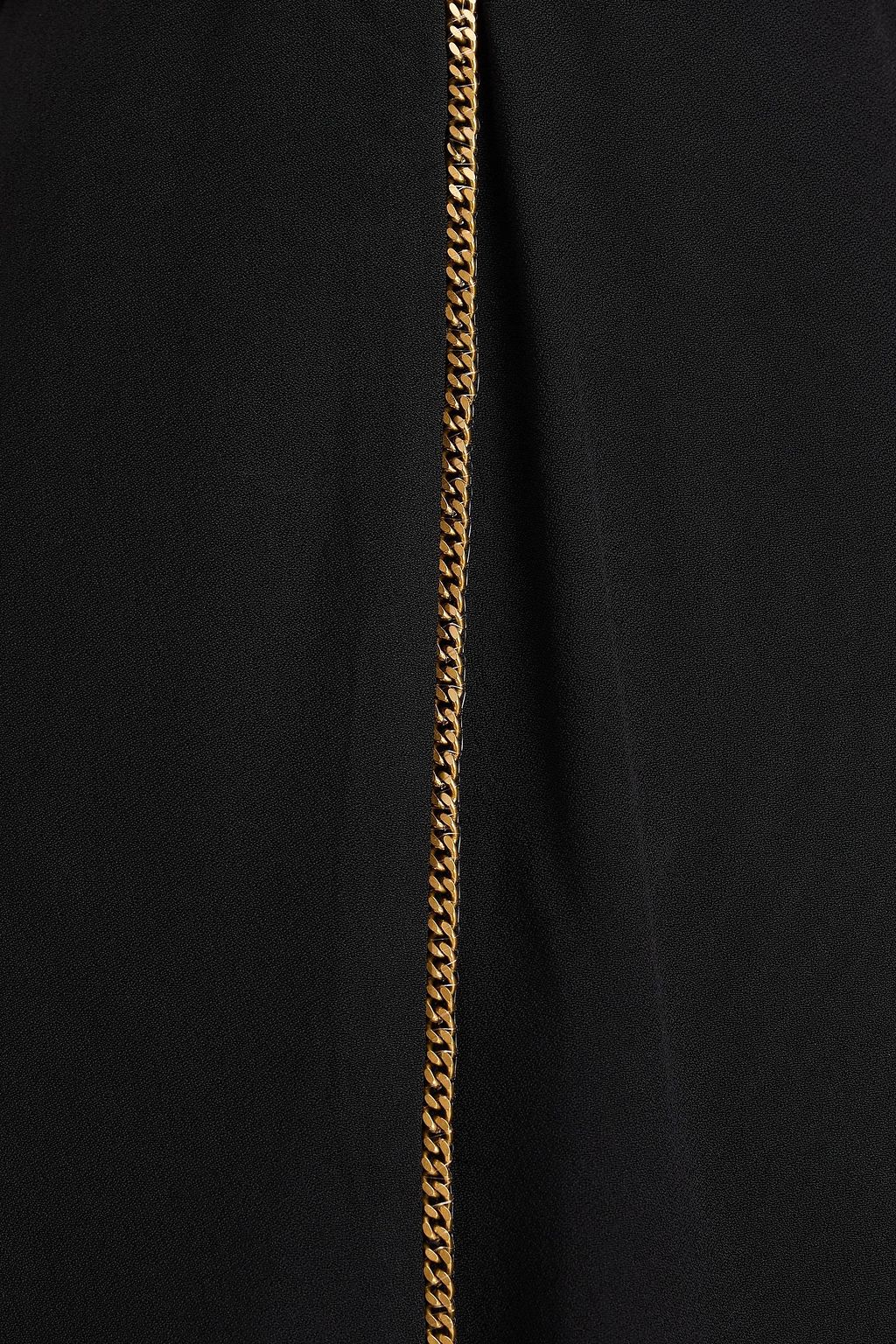 ZIMMERMANN Belted crepe wide-leg pants