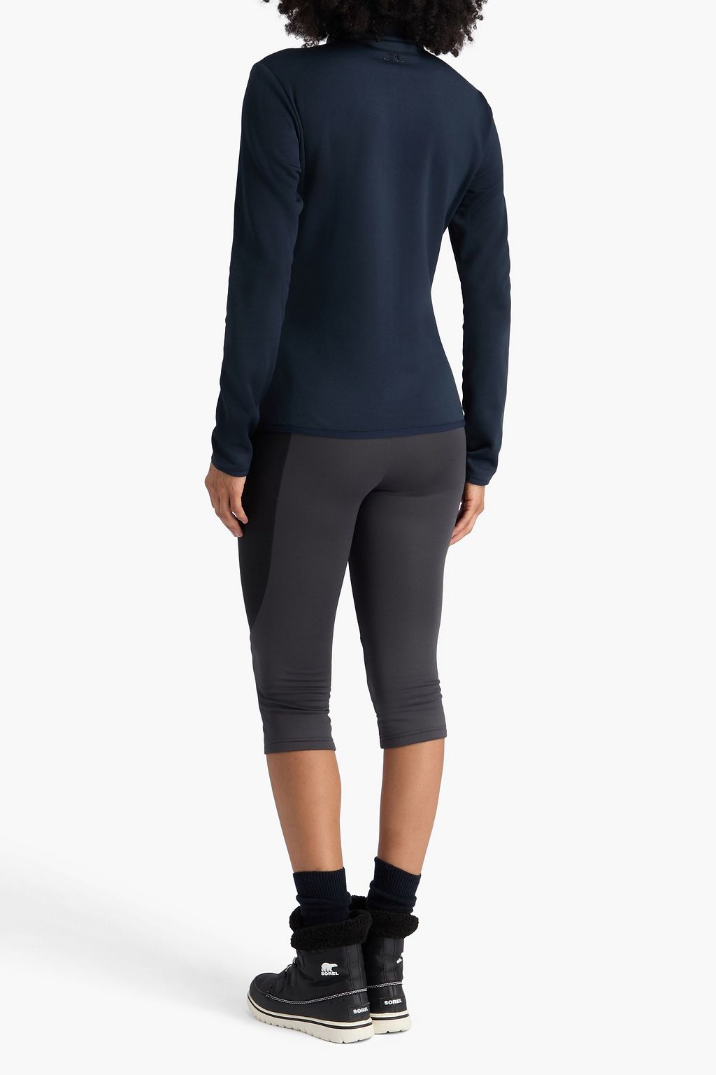 J. LINDEBERG Milly fleece zip-up base-layer
