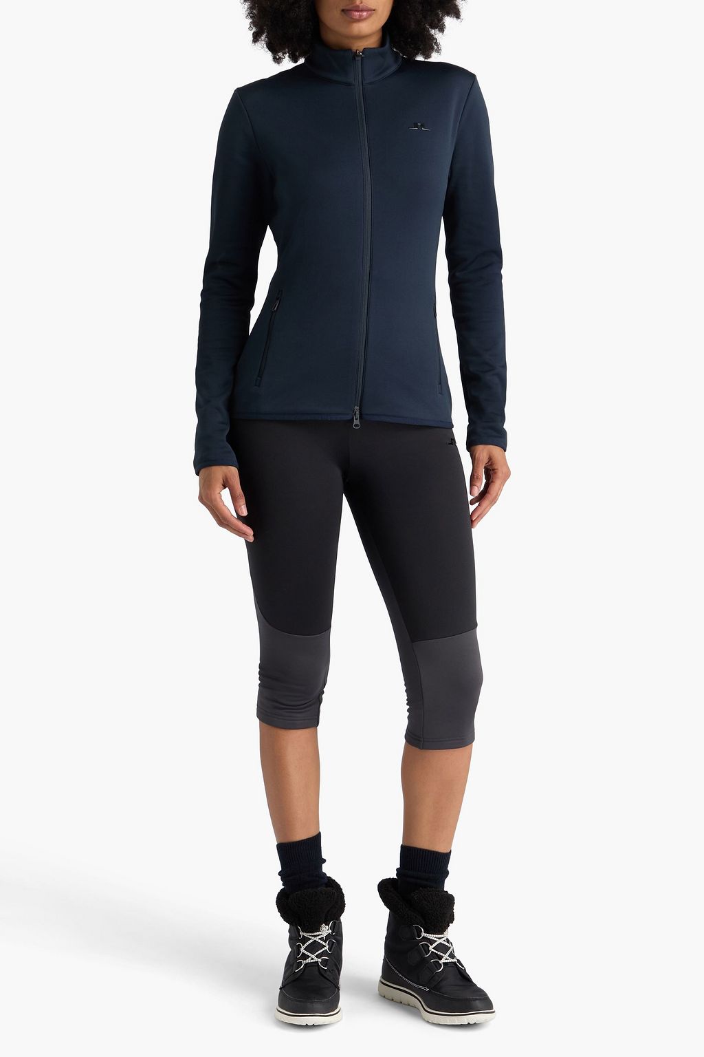 J. LINDEBERG Milly fleece zip-up base-layer