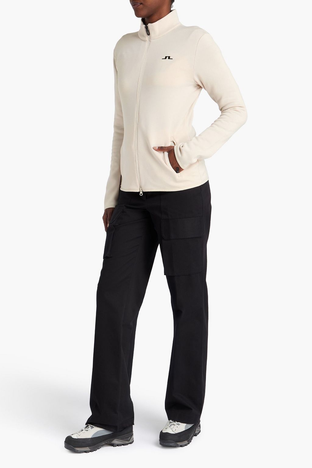 J. LINDEBERG Milly fleece zip-up base-layer