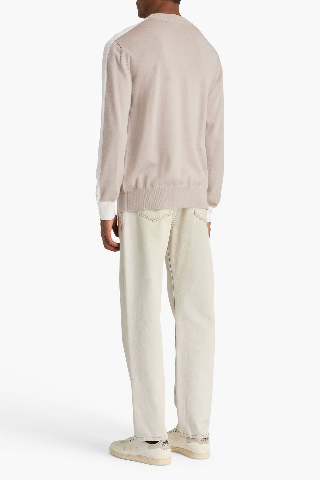 J. LINDEBERG Pullover „Kirby“ aus Jacquard-Strick aus Merinowolle