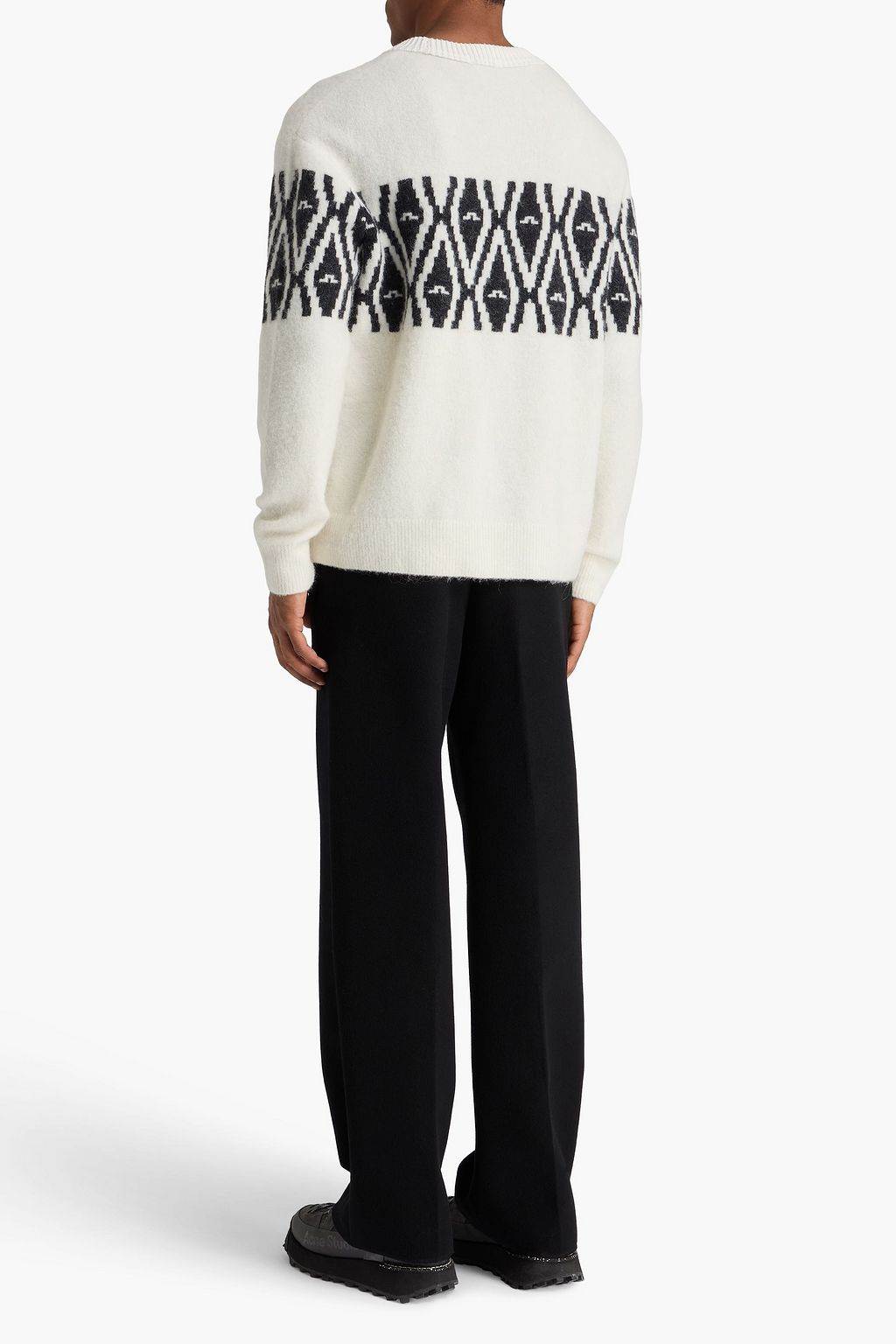 J. LINDEBERG Pullover „Jalen“ aus Jacquard-Strick