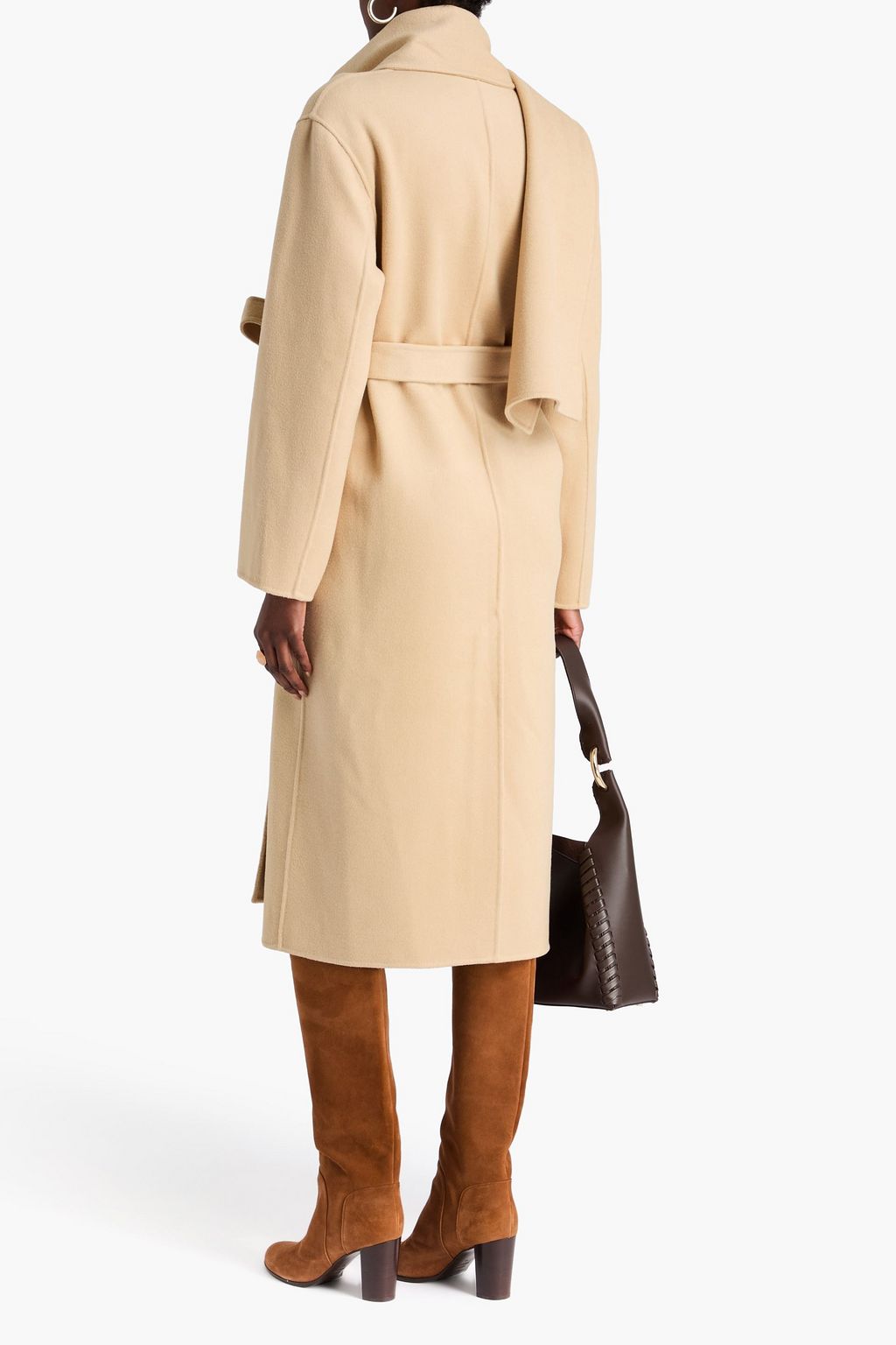 ZIMMERMANN ウール混フェルト コート