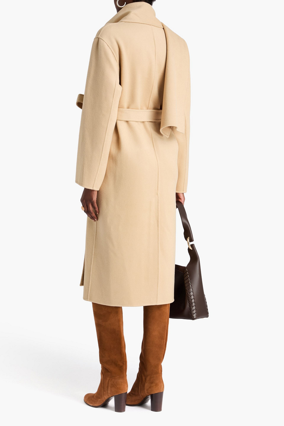 Zimmermann Wool-blend Felt Coat In Neutral