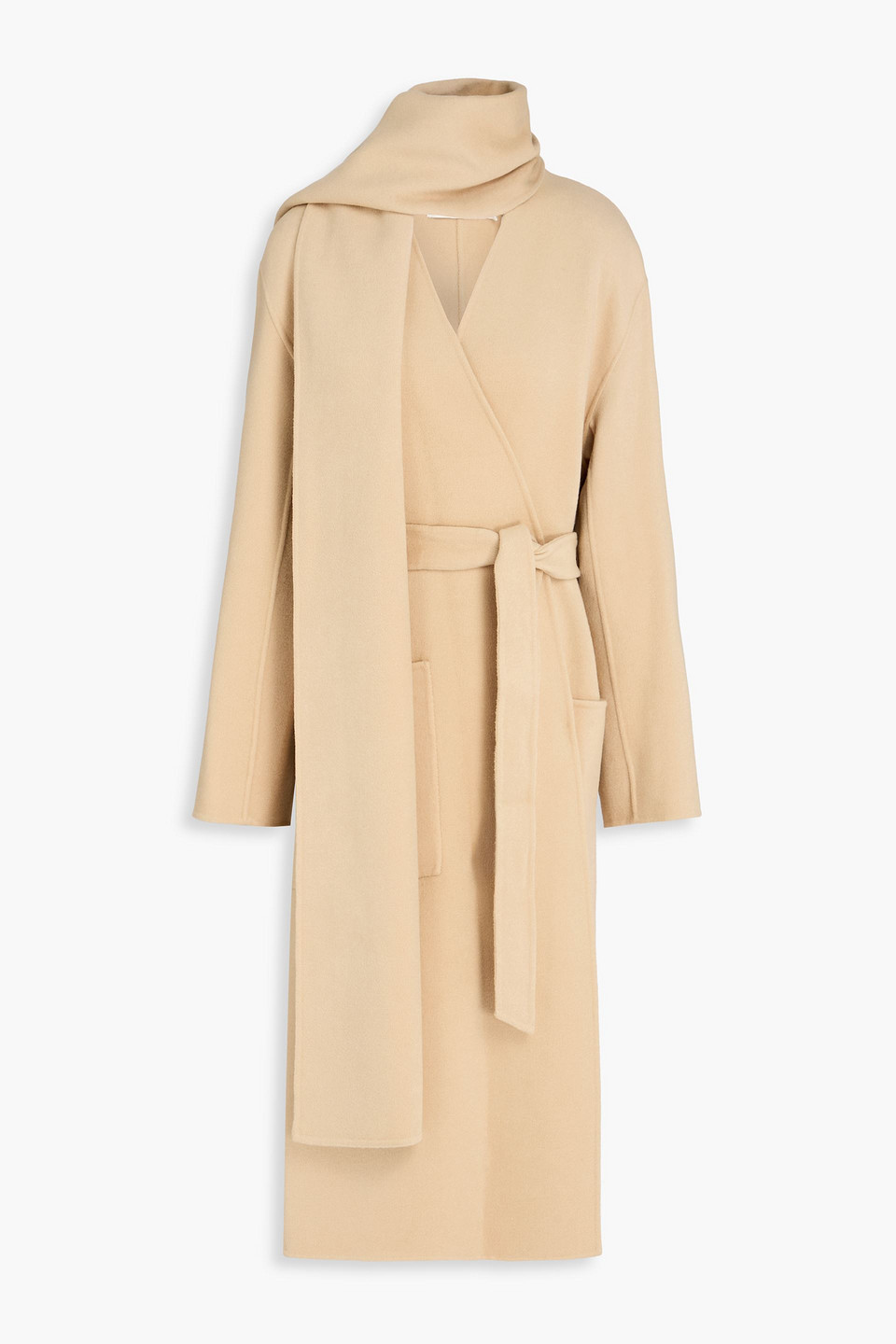 Zimmermann Wool-blend Felt Coat In Neutral