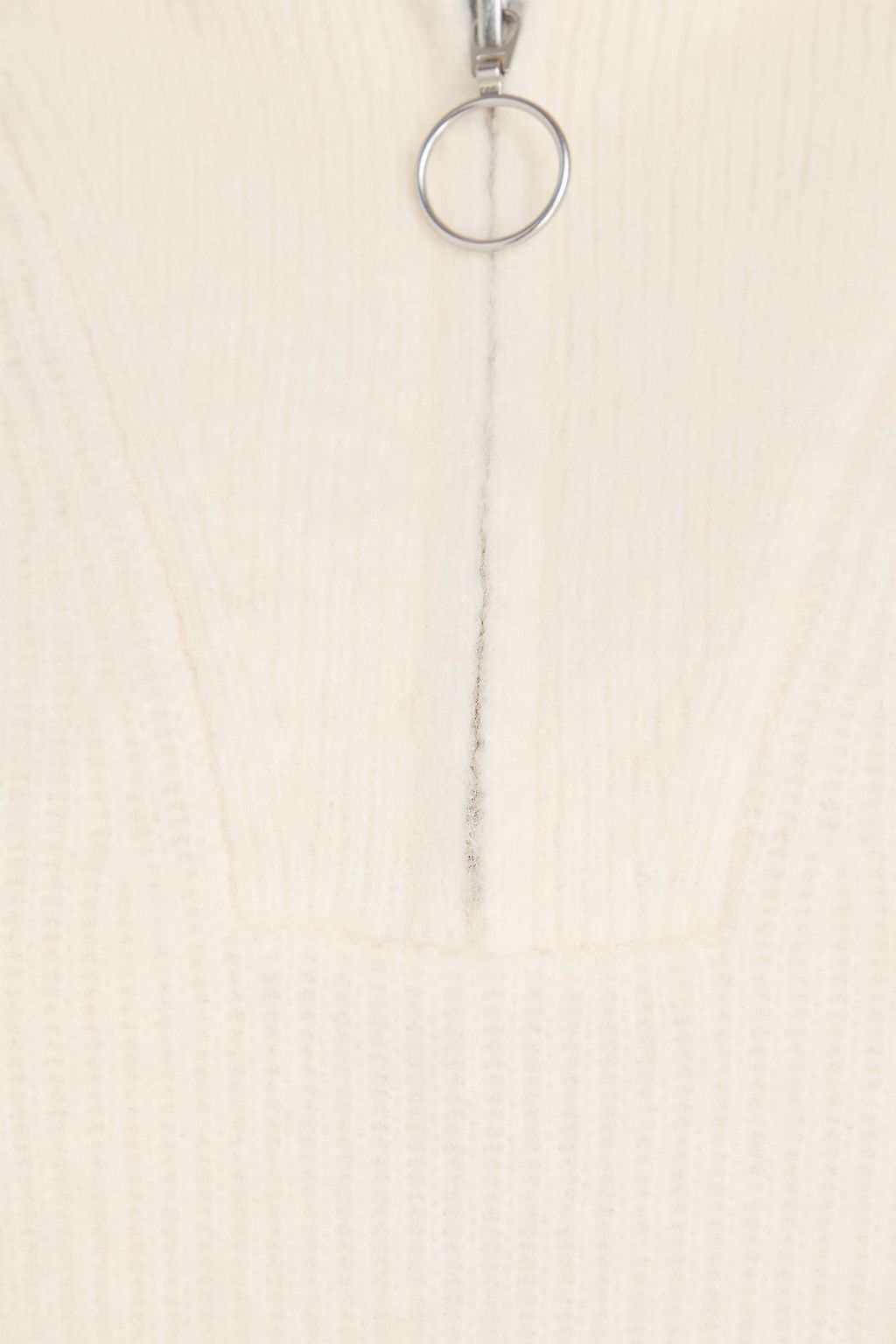 J. LINDEBERG Finja ribbed-knit half-zip sweater