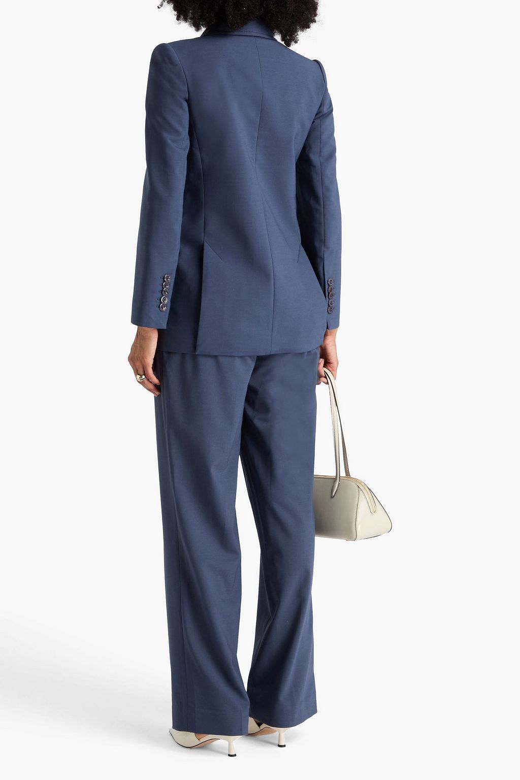 ZIMMERMANN Double-breasted crepe blazer
