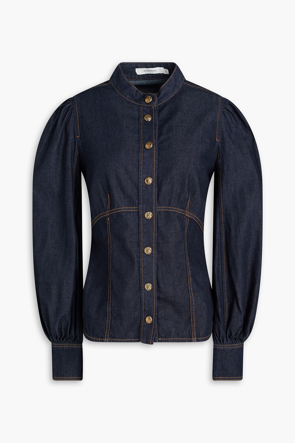 Zimmermann Denim Shirt In Blue