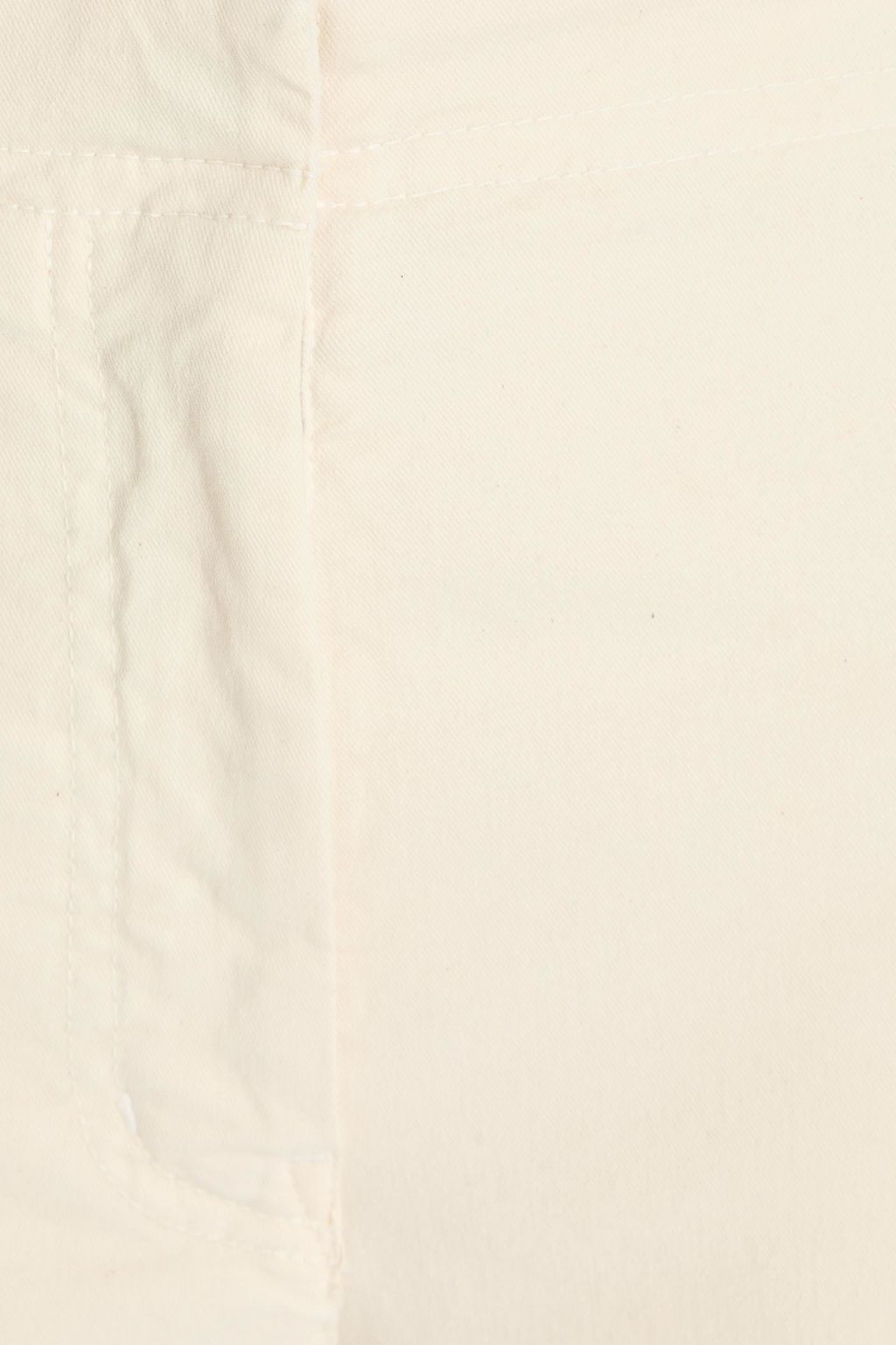 NILI LOTAN Hose „Hartley“ mit weitem Bein aus Stretch-Baumwoll-Twill