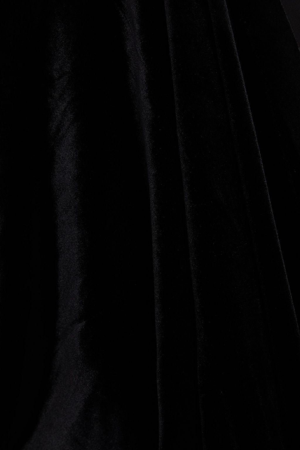 NORMA KAMALI Dolman wrap-effect stretch-velvet gown