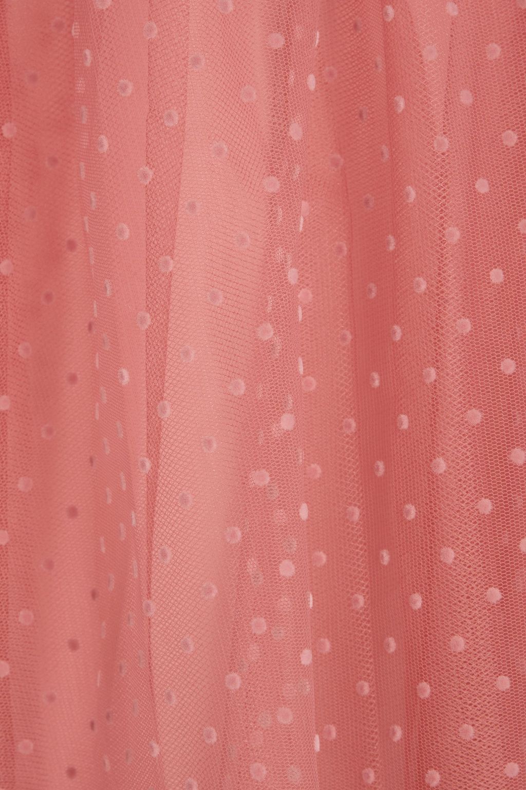 ZIMMERMANN Polka-dot flocked tulle maxi skirt