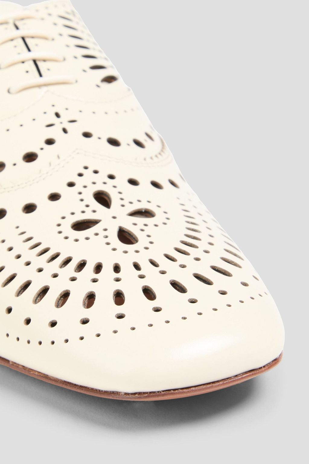ZIMMERMANN Laser-cut leather brogues