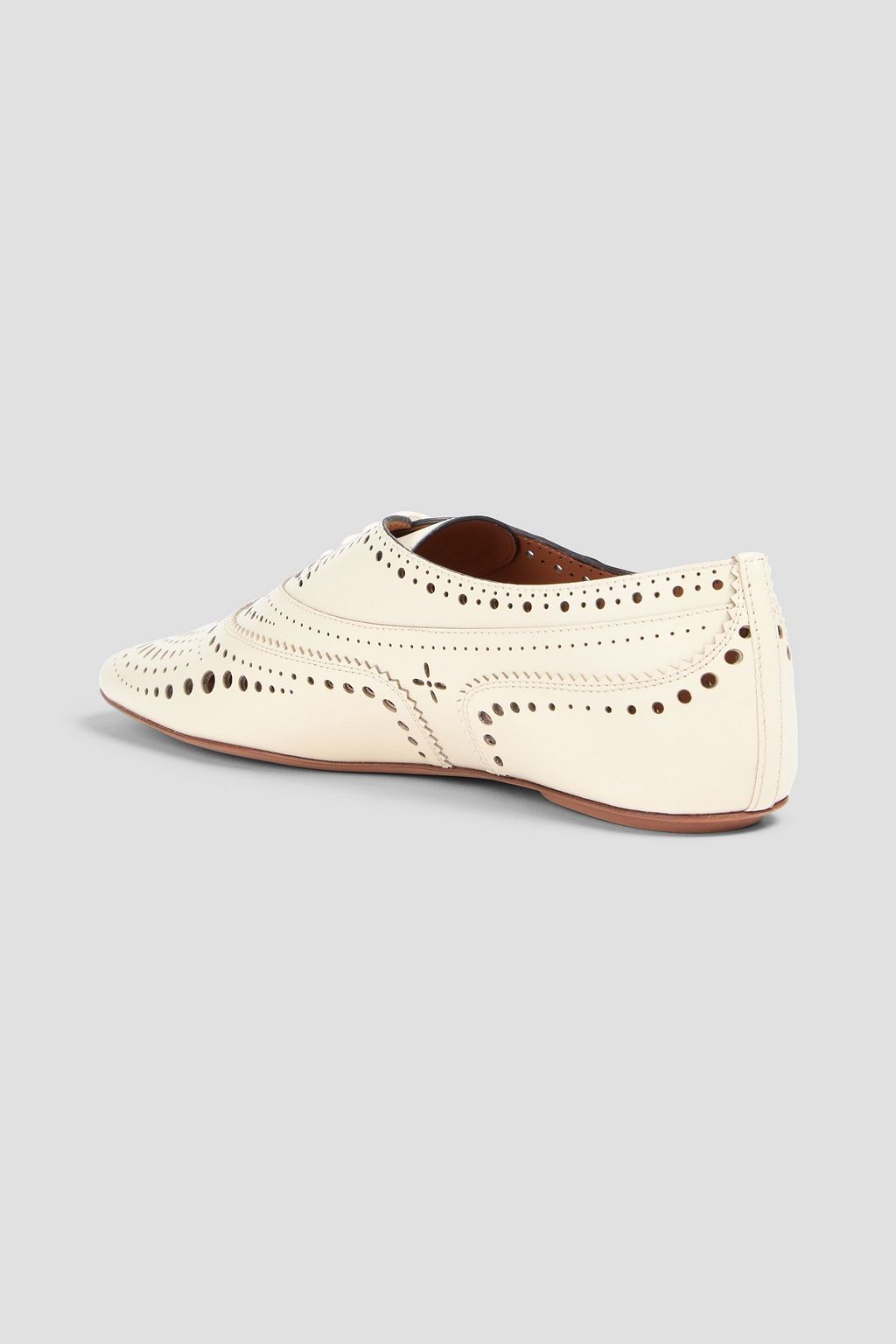 ZIMMERMANN Laser-cut leather brogues