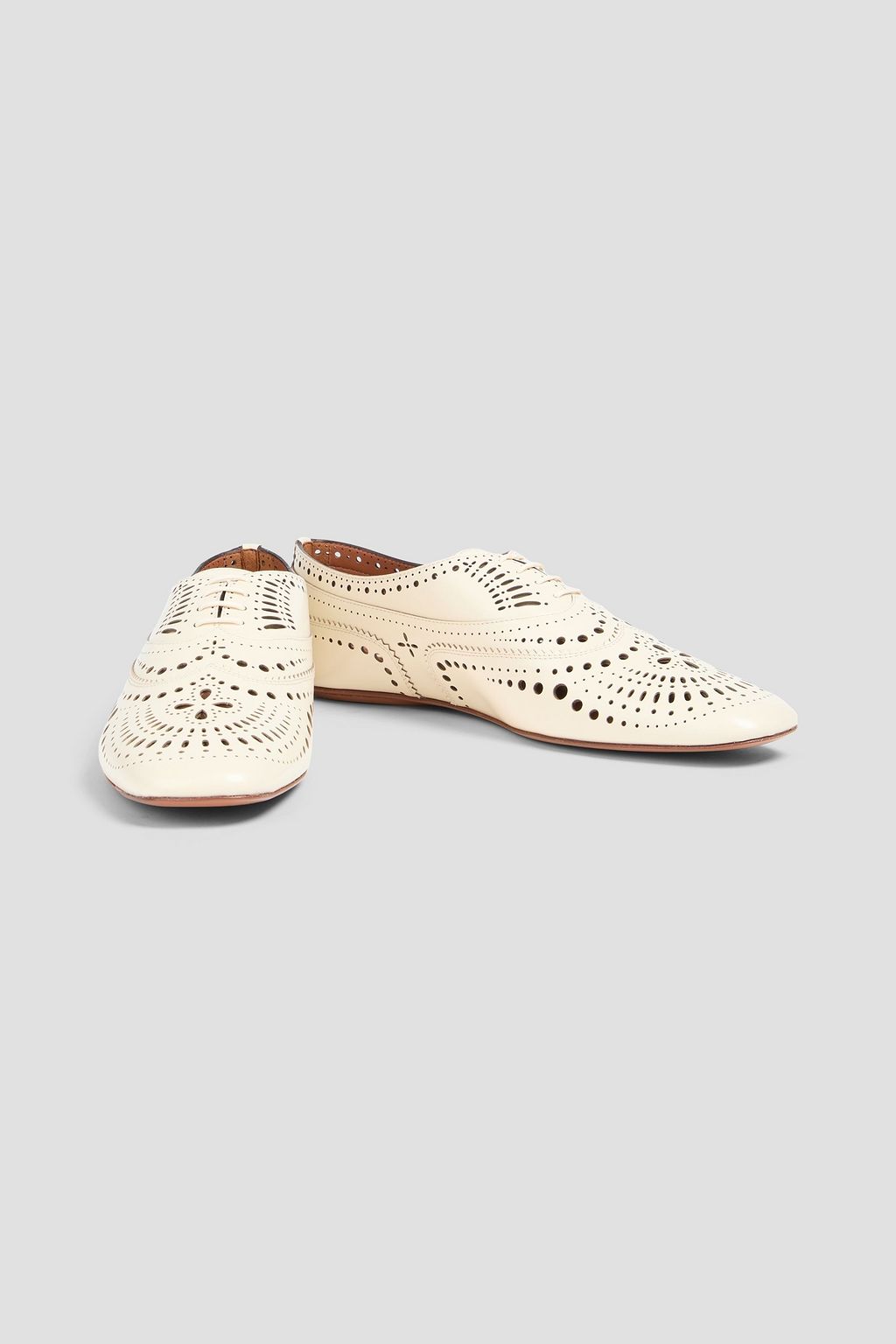 ZIMMERMANN Laser-cut leather brogues