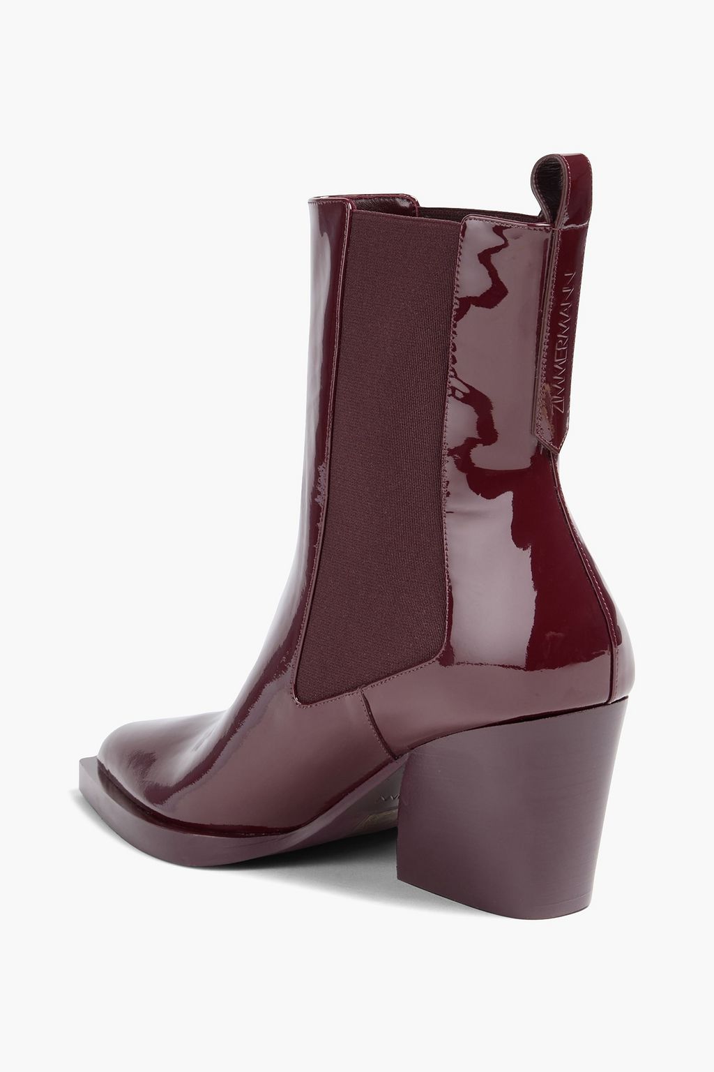 ZIMMERMANN Patent-leather ankle boots