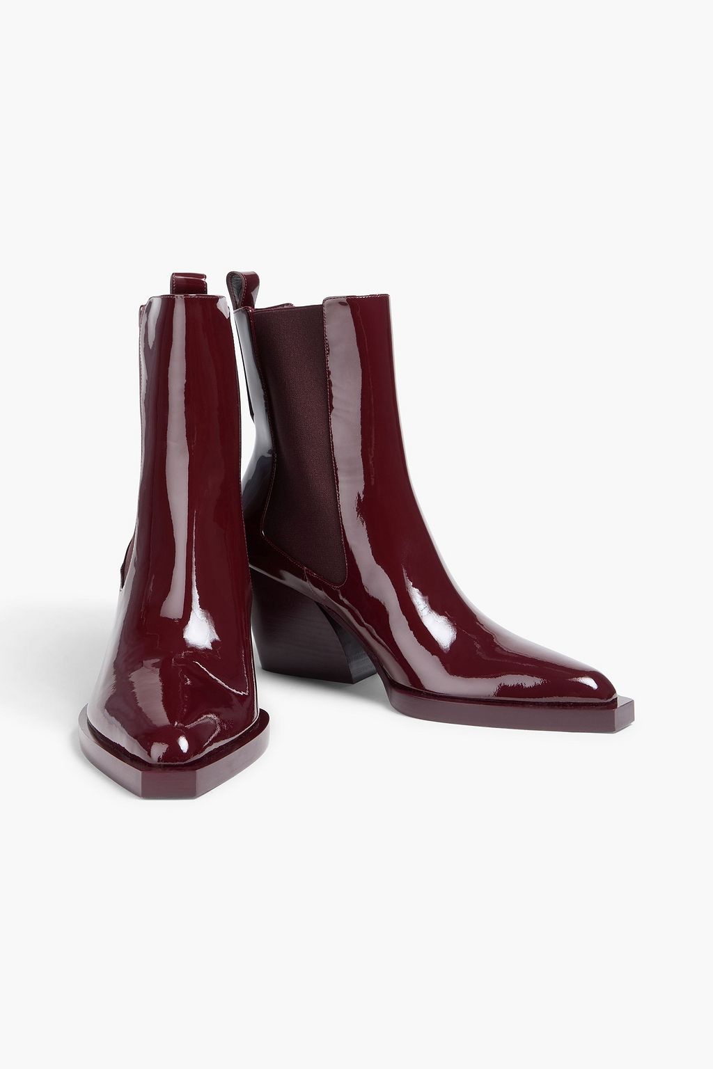 ZIMMERMANN Patent-leather ankle boots