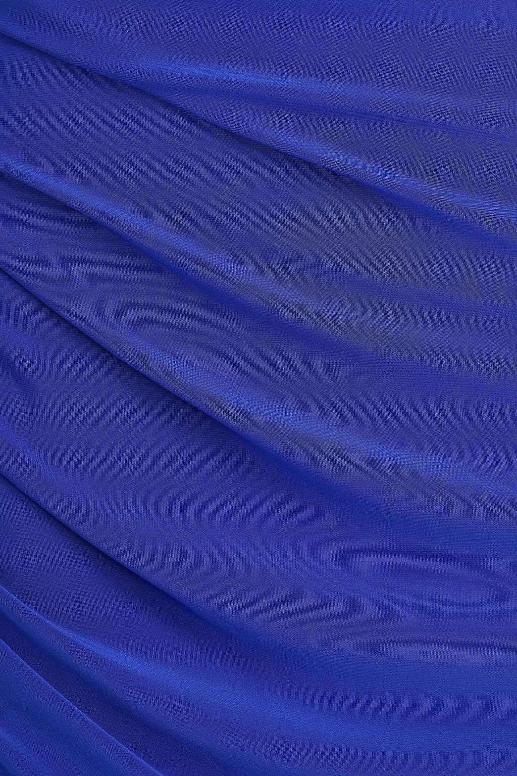 NORMA KAMALI Diana strapless ruched stretch-jersey dress