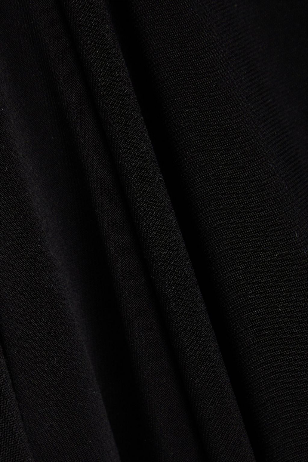 NORMA KAMALI Obie gathered stretch-jersey gown