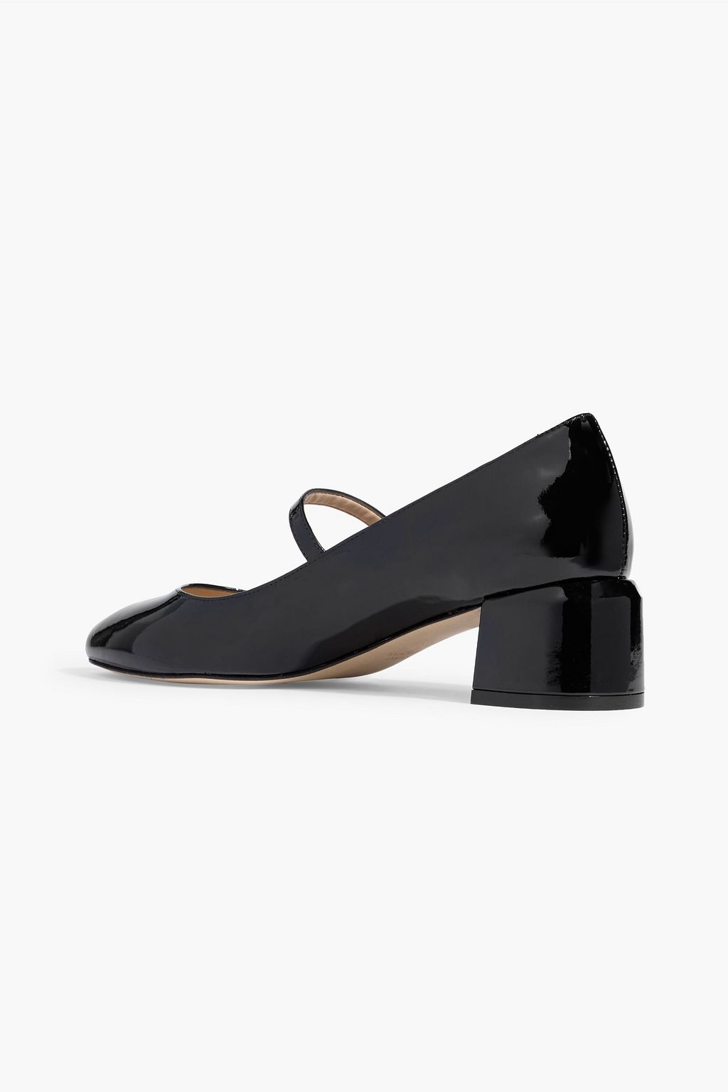 STUART WEITZMAN Gabby 45 patent-leather Mary Jane pumps