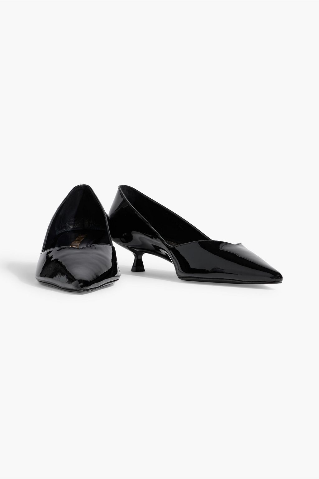 STUART WEITZMAN Eva 35 patent-leather pumps