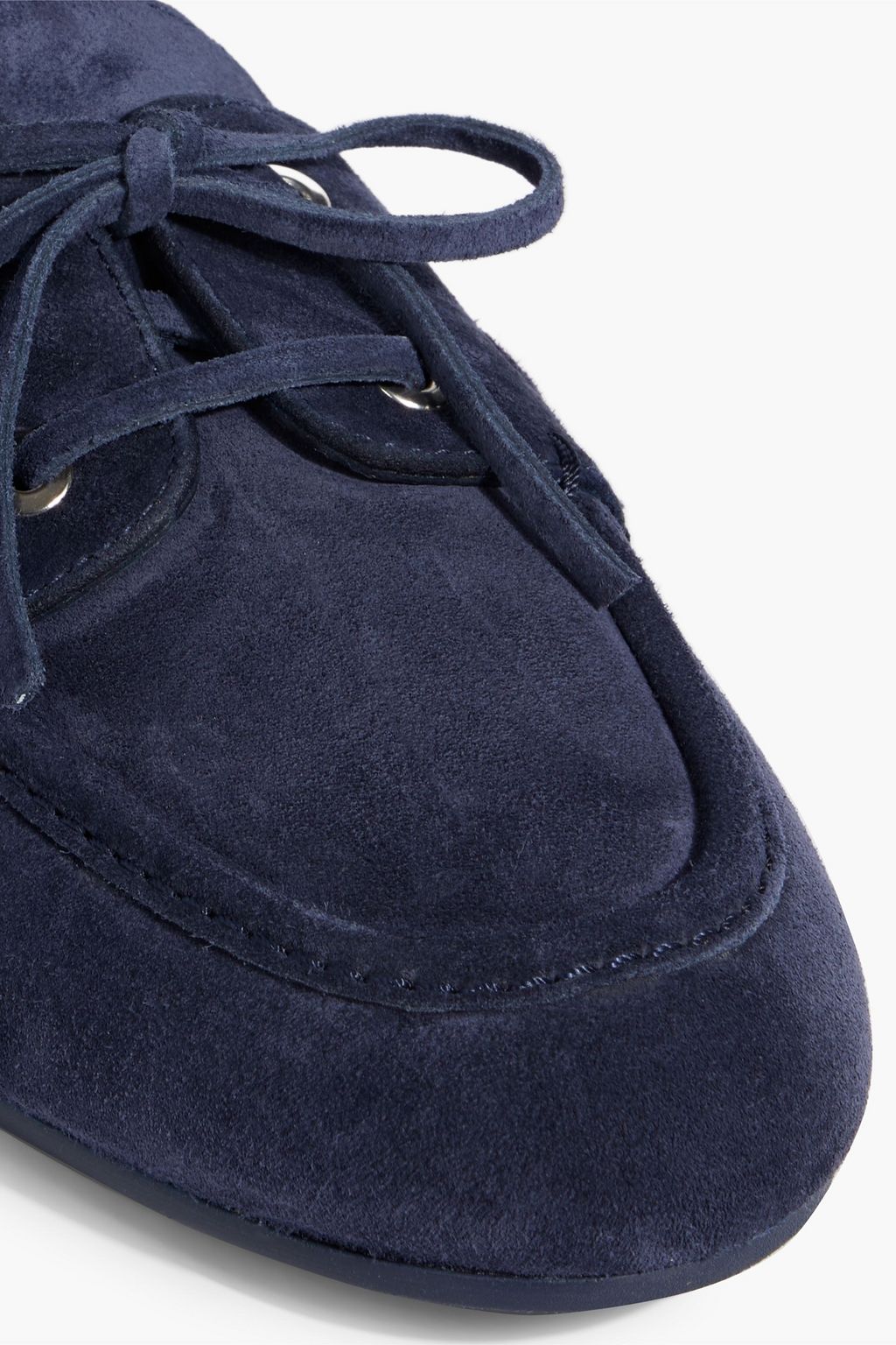 STUART WEITZMAN Tinsley suede boat shoes