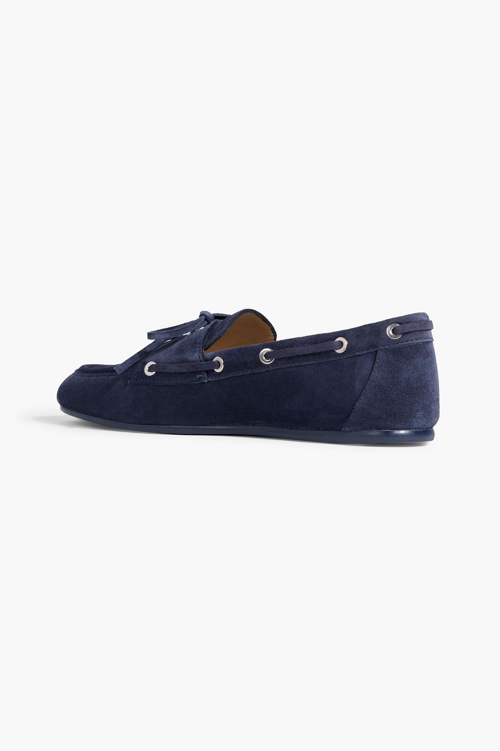 STUART WEITZMAN Tinsley suede boat shoes
